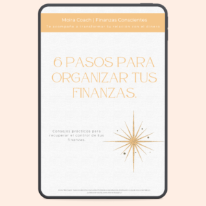 6 pasos para organizar tus finanzas